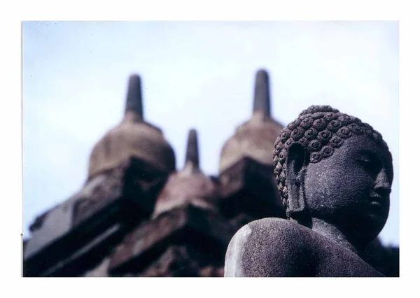 Meditação Filosofia Budista Figura Búdica — Fotografia de Stock