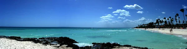 Πανόραμα Παραλία Της Bayahibe Στην Δομινικανή Δημοκρατία — Φωτογραφία Αρχείου