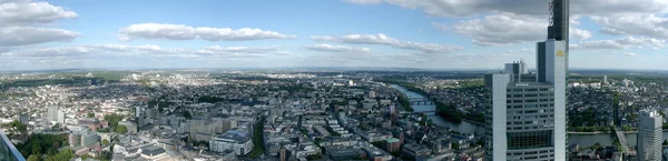 Vista Panorámica Majestuosa Ciudad Urbana — Foto de Stock
