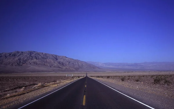 Road Way Death Valley — Stock Photo, Image