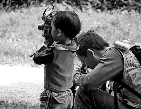 Padre Con Hijo —  Fotos de Stock