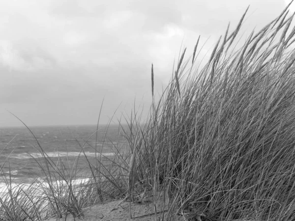 Obrázek Který Jsem Udělal Pěkného Bouřlivého Dne Severním Moři Ostrova — Stock fotografie