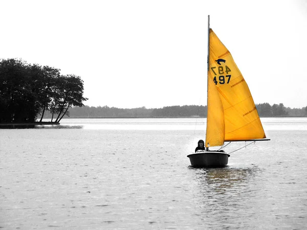 Watercraft Yacht Boat Sailing Trip — Stock Photo, Image