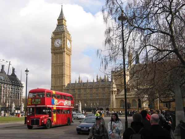 在伦敦 英国大笨钟 — 图库照片