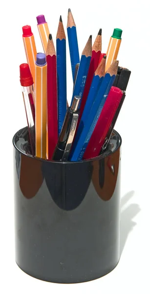 Stationery Pencils Drawing Office Objcets — Stock Photo, Image