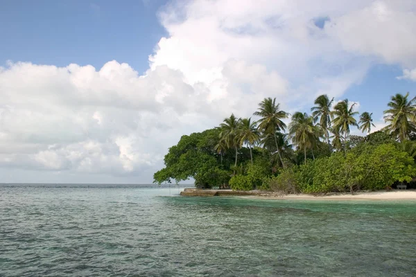 Vacances Paradisiaques Aux Maldives Île — Photo