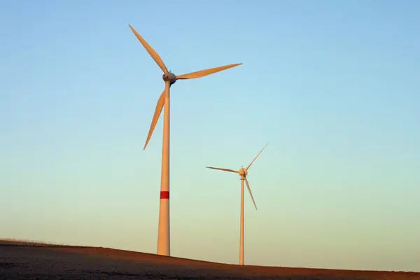 Energía Eólica Molino Viento — Foto de Stock