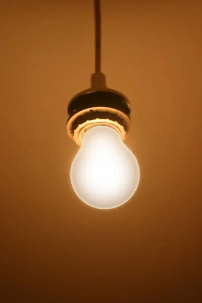 Lampe Ampoule Lumière — Photo
