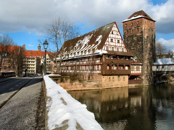 Nuremberga Segunda Maior Cidade Estado Federal Alemão Baviera Depois Sua — Fotografia de Stock
