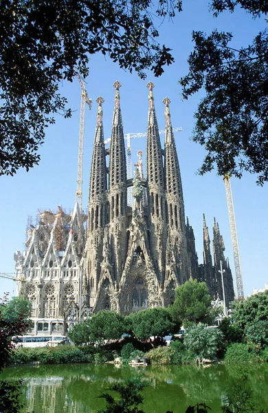 Esta Foto Fue Tomada 2000 Vacaciones Barcelona —  Fotos de Stock