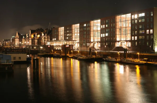 Speicherstadt Hamburg Dicembre 2004 — Foto Stock