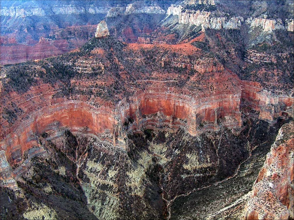 Grand Canyon Τοπίο Εθνικό Πάρκο — Φωτογραφία Αρχείου