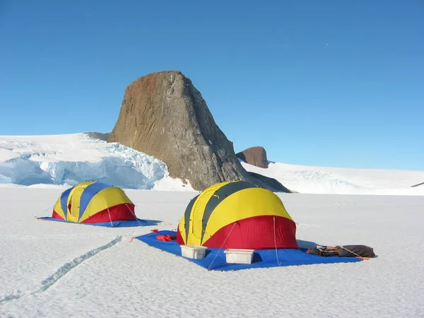 Στην Ανατολική Antarctica Scullin Monolith — Φωτογραφία Αρχείου