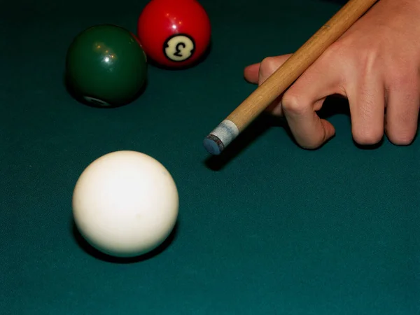 Cue Sports Billiard Sports — Stock Photo, Image