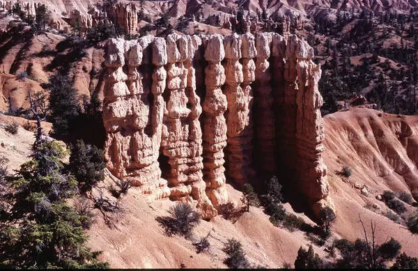 Canhão Bryce Parque Nacional Com Arenito — Fotografia de Stock