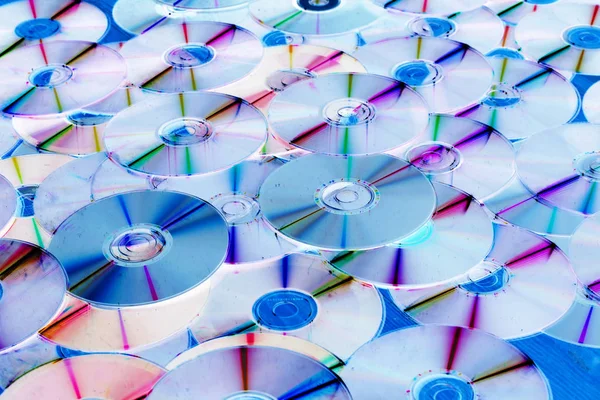 Kompakt Lemez Digitális Optikai Lemez Adattárolás — Stock Fotó