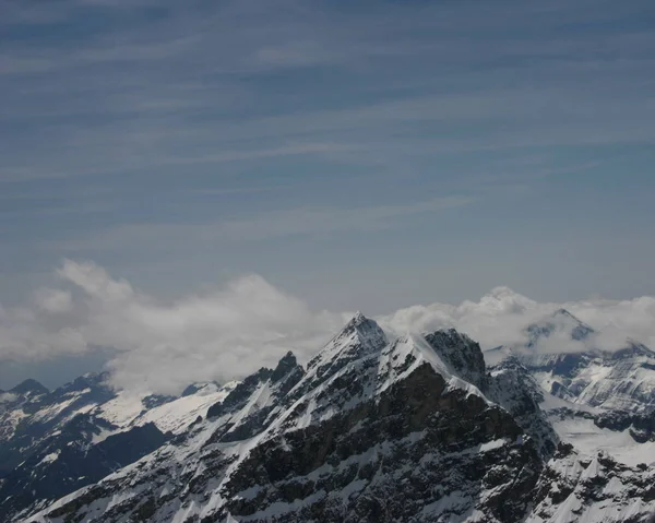 Foto Que Fiz Nas Férias 2004 Grindelwald Helicóptero — Fotografia de Stock