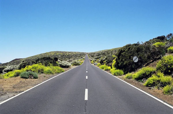 Tenerife Più Grande Delle Isole Canarie Spains Largo Dell Africa — Foto Stock