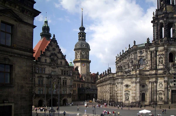 Архитектура Дрездена Германия Путешествия — стоковое фото
