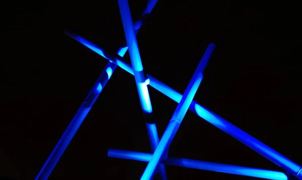 Fondo Abstracto Con Luz Azul Negra —  Fotos de Stock