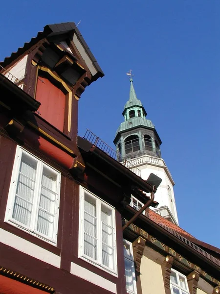 Celler Stadtkirchenturm — Stockfoto