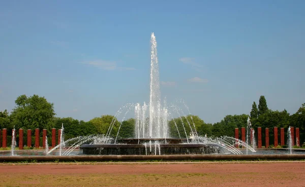 Año Pasado Parque Nordpark Düsseldorf Tomado Nuestro Clima Soleado Estoy — Foto de Stock