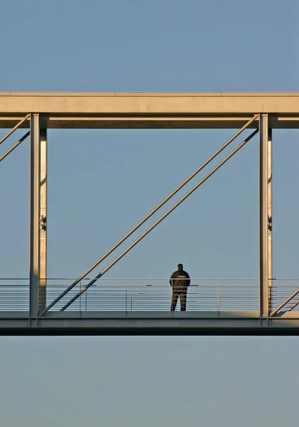 Vista Panoramica Dell Architettura Del Ponte — Foto Stock