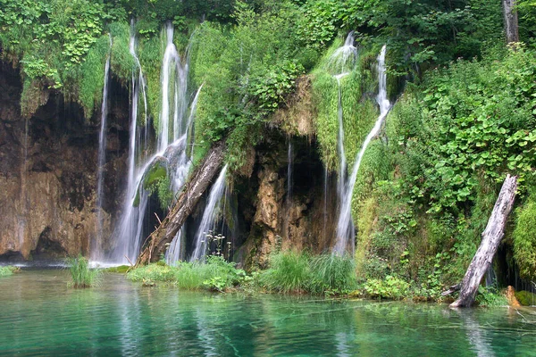 Plitvice Meren Nationaal Park Kroatië Dimage Van Augustus 2004 — Stockfoto