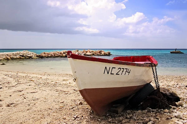 Foi Adicionado Daai Booi Baai Baía Para Curaçao Antilles Netherlands — Fotografia de Stock