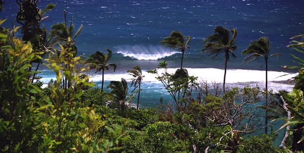 Vista Una Hermosa Costa Del Mar —  Fotos de Stock