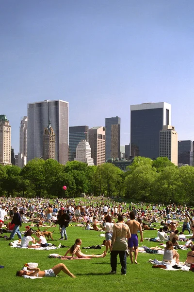 Vista Panorâmica Paisagem Urbana York Novo Eua — Fotografia de Stock