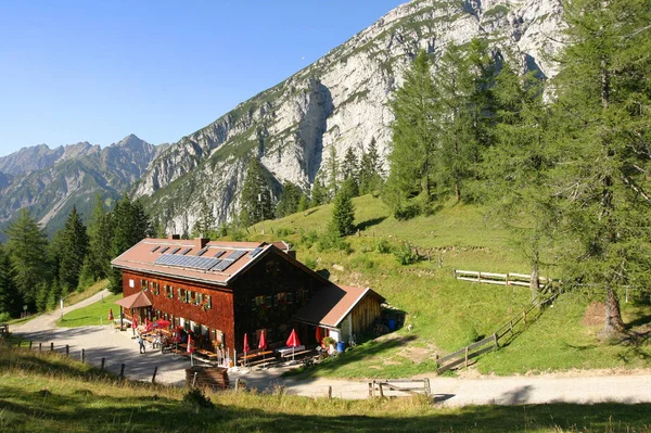 Vista Panorâmica Bela Paisagem Alpes — Fotografia de Stock