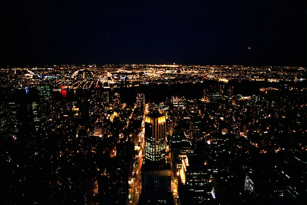 Vue Panoramique Paysage Urbain New York Etats Unis — Photo