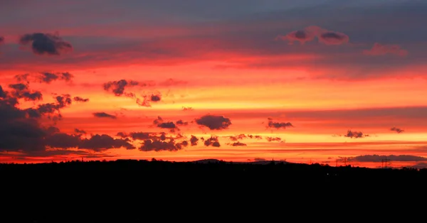 Cielo Sta Bruciando — Foto Stock