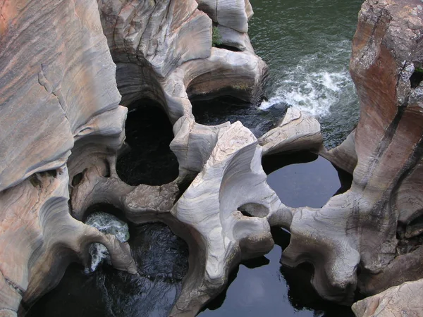 Pot Holes Blyde Canyon Fluvial — Photo