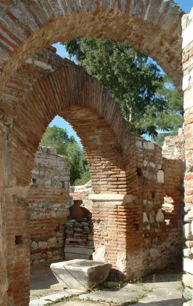 Forntida Ruiner Det Romerska Forumet — Stockfoto