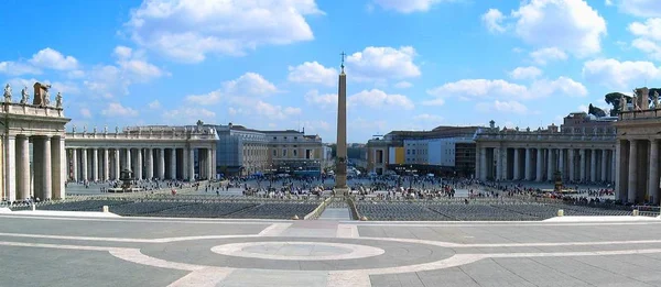 Szent Péter Tér Panorámája — Stock Fotó