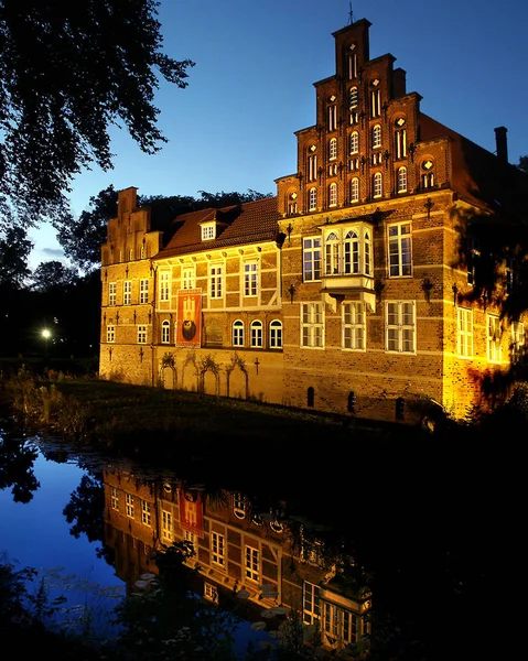 Bergedorfer Schloss Reise Und Architekturkonzept — Stockfoto