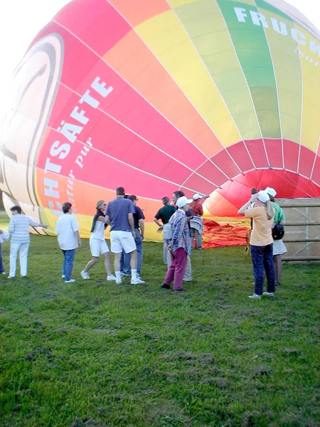 Hot Air Balloon Air Transportation — Stock Photo, Image