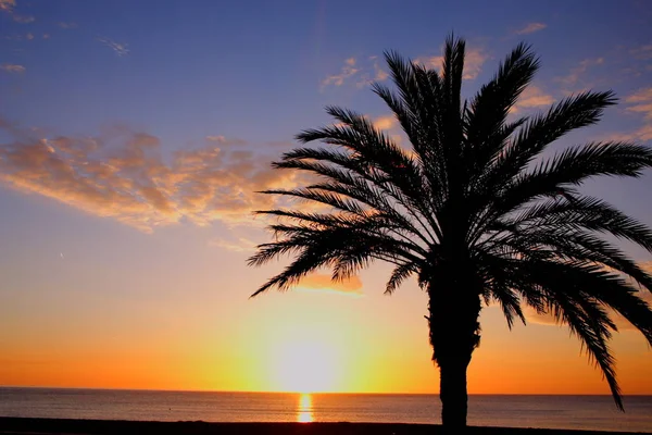 Alba Tramonto Bel Cielo — Foto Stock