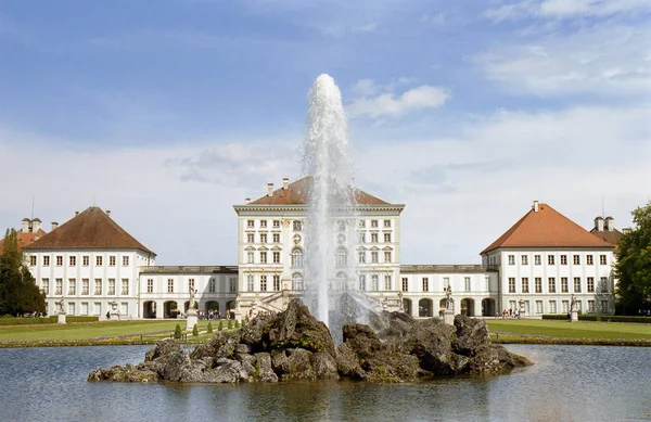 Nymphenburg Castle Travel Architecture Concept — Stock Photo, Image