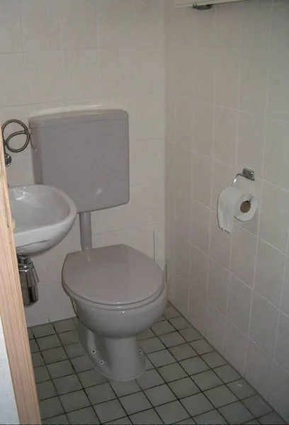 Tuvalet Banyoda — Stok fotoğraf