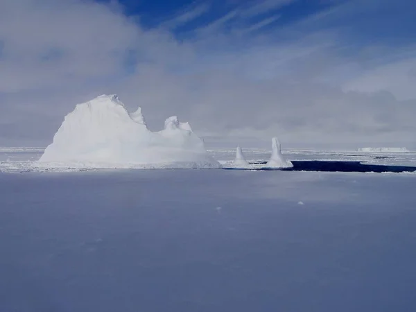 Glacier Lagoon Iceberg Natural Wonder — Stock Photo, Image