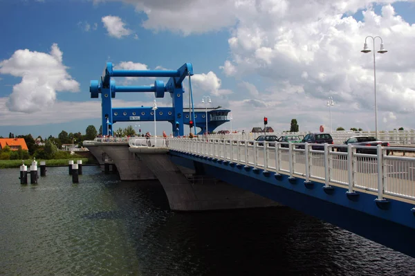 Brug Naar Eiland Gebruik — Stockfoto