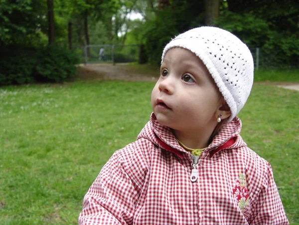 Retrato Infantil Bonito Conceito Infância Feliz — Fotografia de Stock