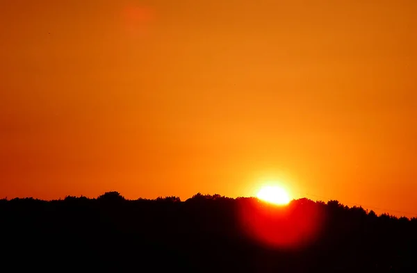 Belo Dia Está Chegando Fim — Fotografia de Stock