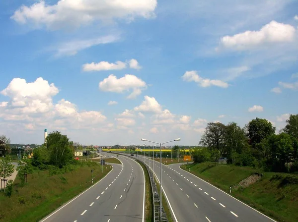 Åkermark Ängsmark Landsbygden — Stockfoto