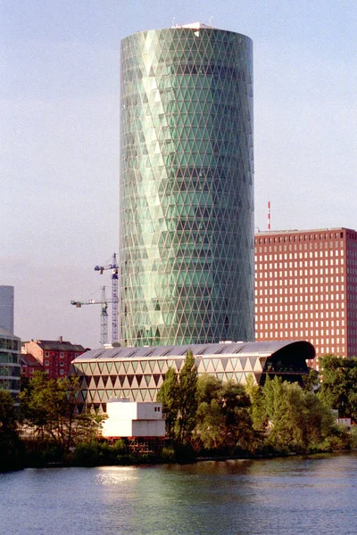 Vista Panorámica Majestuosa Ciudad Urbana — Foto de Stock