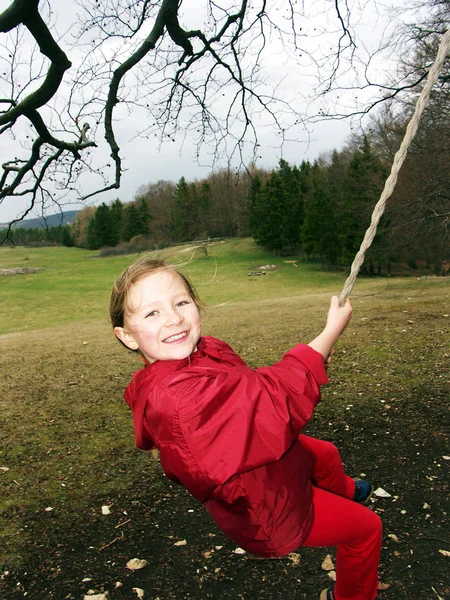 Niedliches Kinderporträt Glückliche Kindheit — Stockfoto