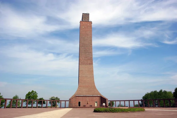 Ölen Denizcilerin Anısına Laboe Bir Anıt Kiel Baltık Denizi Nde — Stok fotoğraf